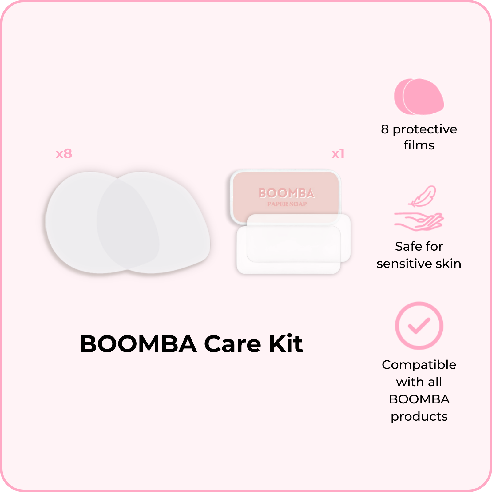 BOOMBA Care Kit (Pre-order now, ships Feb 24)
