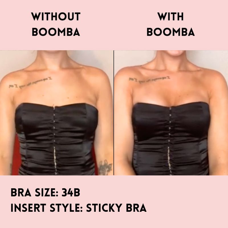 BOOMBA Sticky Bra, Amazing coverage and comfort!