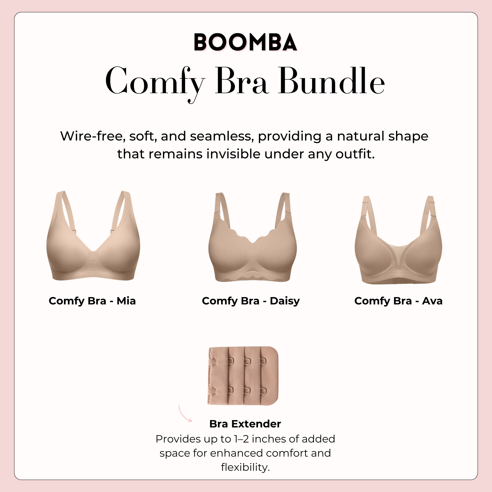 Comfy Bra Bundle (Pre-order now, ships Feb 24)