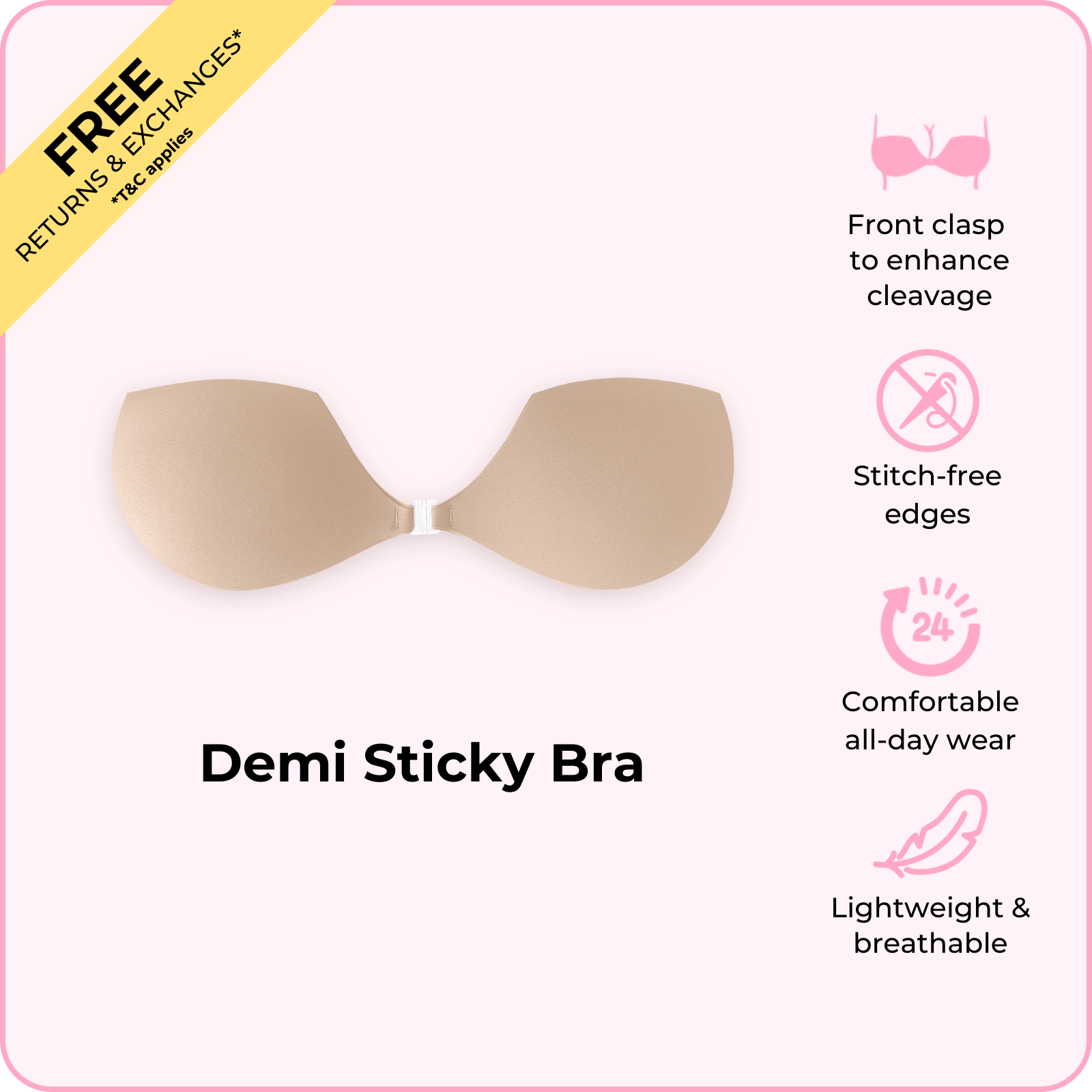 Soutien-gorge demi-collant