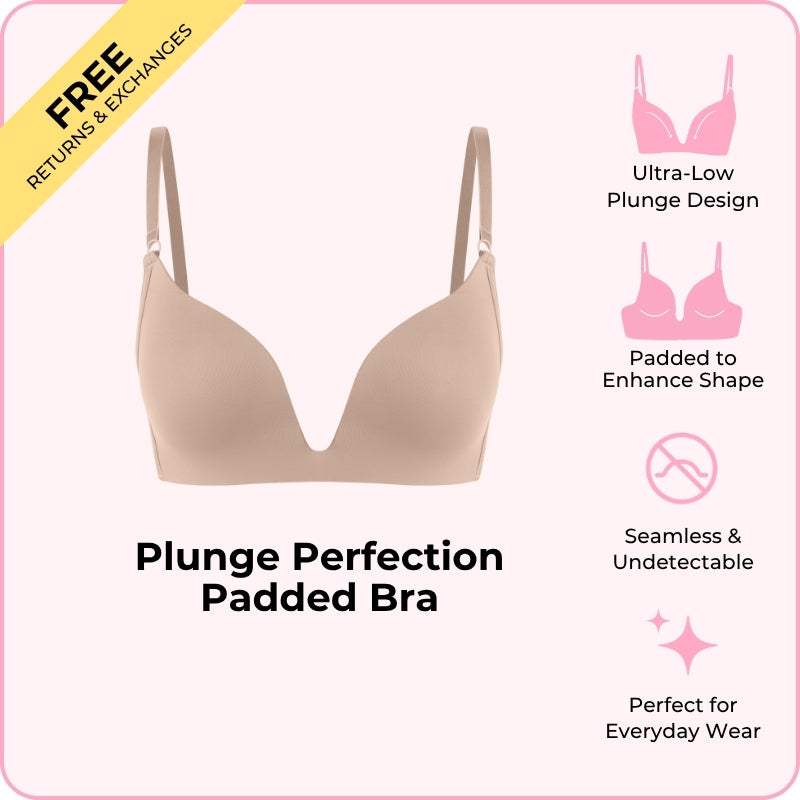 Plunge Perfection Padded Bra