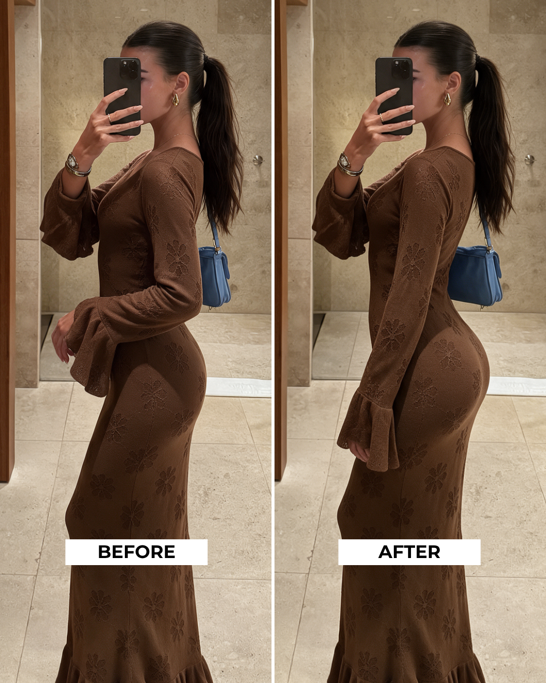 Like a push-up bra, but for your butt.