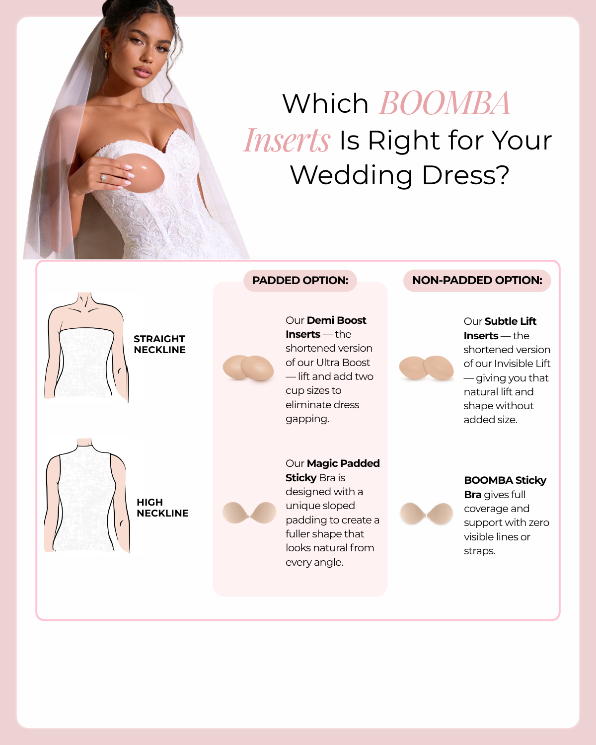 The Bride's Guide to BOOMBA Inserts