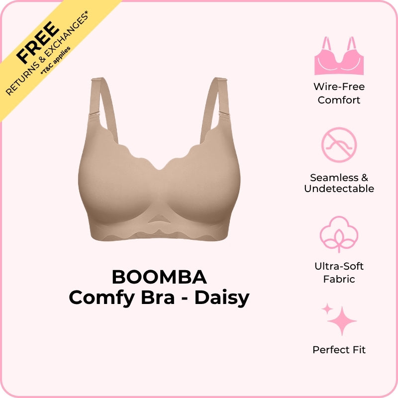BOOMBA Comfy Bra - Daisy