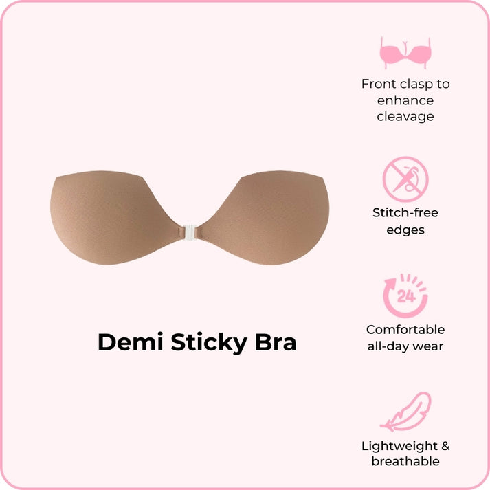 Demi Sticky Bra (Preorder, ships on Oct 5th) BOOMBA CA