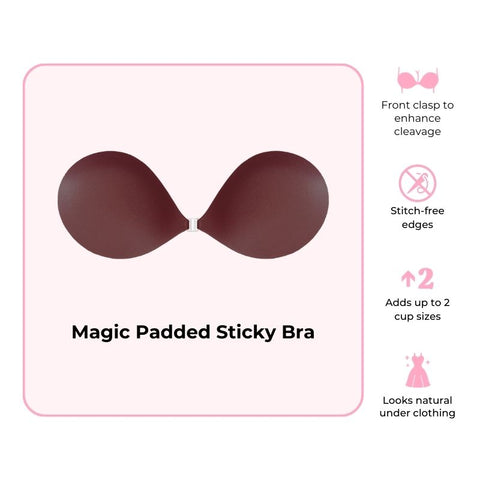 Perfection Beauty Tan D Cup Wing Stick On Bra