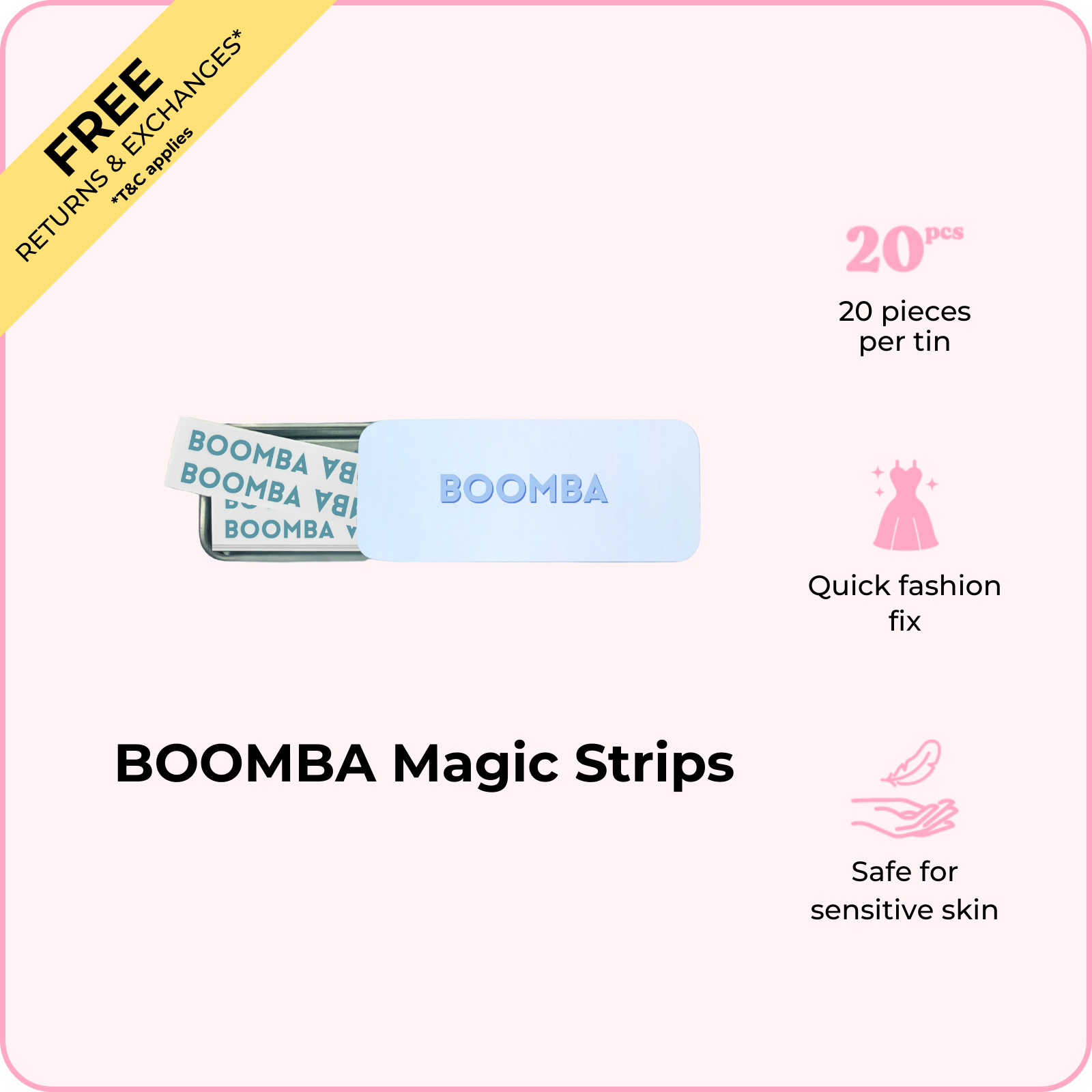 BOOMBA Magic Strips
