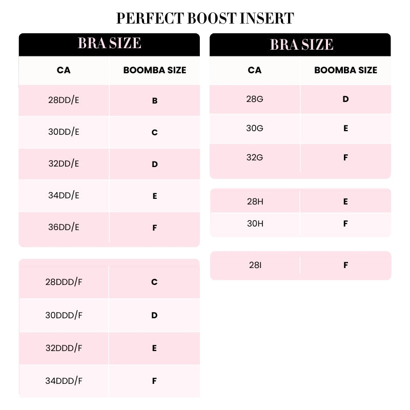 Perfect Boost Inserts