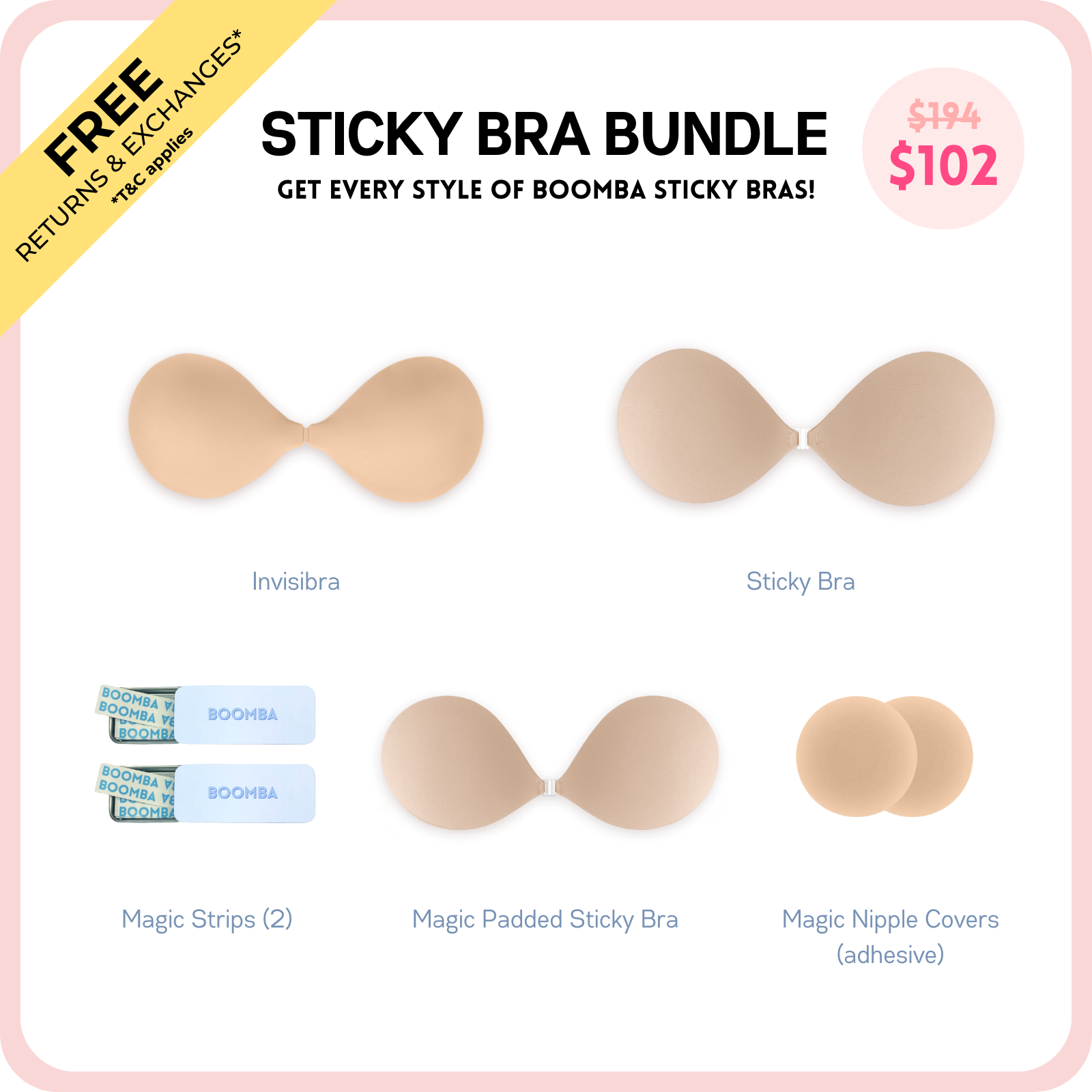 Sticky Bra Bundle