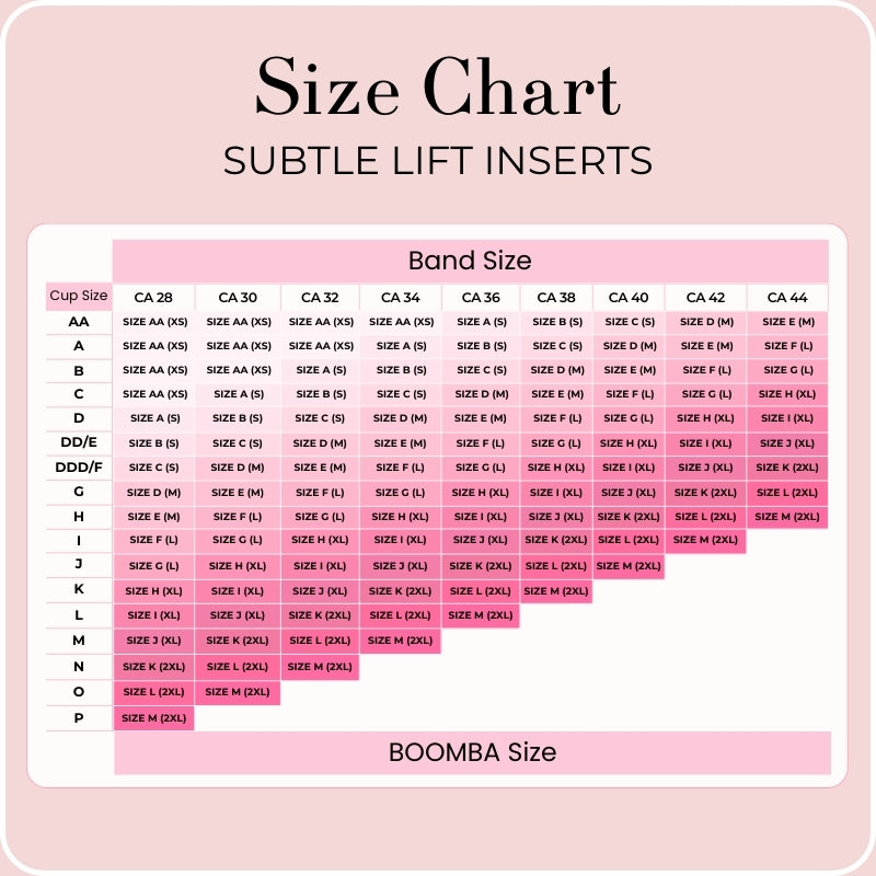 Subtle Lift Inserts
