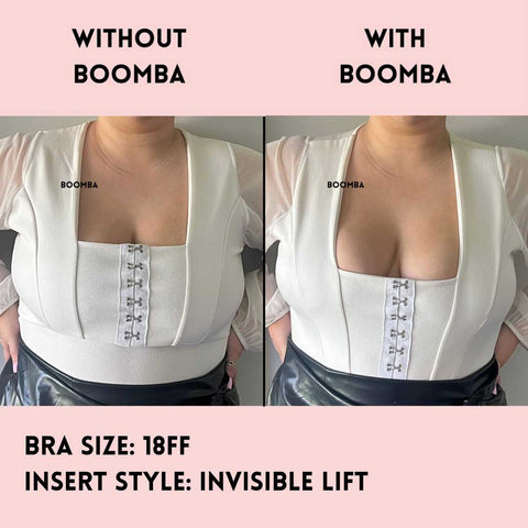 Instant Boob lift in 10 seconds! sponsored by @boombaofficial 🍒 Wearing  BOOMBA 'Magic Padded Sticky Bra' 🍒 Front clasp closur